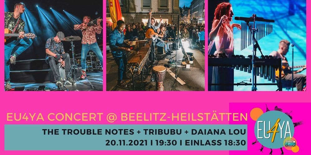 Tickets EU4YA Concert @ Heilstätten, Beelitz Heilstätten in Beelitz-Heilstätten