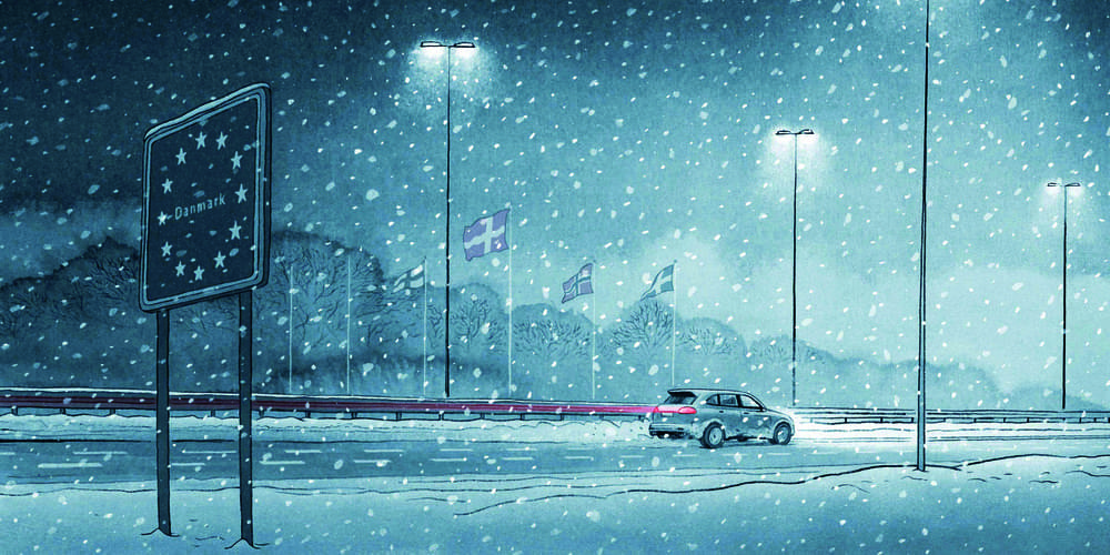 Tickets Blåvand, Ausstellungseröffnung in Berlin