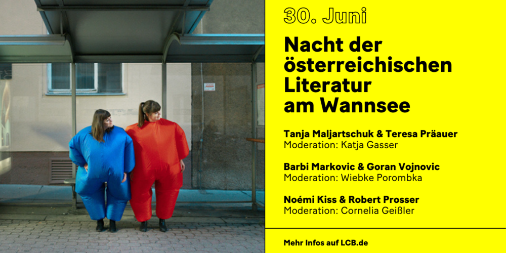 Tickets Nacht der österreichischen Literatur am Wannsee,  in Berlin