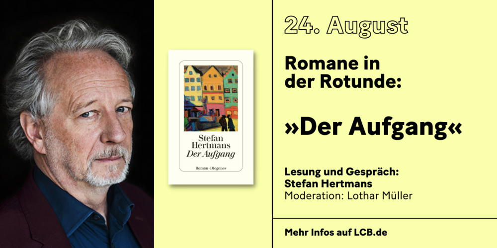 Tickets »Der Aufgang«, Lesung und Gespräch: Stefan Hertmans in Berlin
