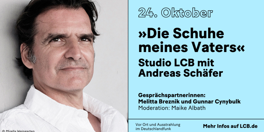 Tickets Studio LCB: Andreas Schäfer, »Die Schuhe meines Vaters« in Berlin