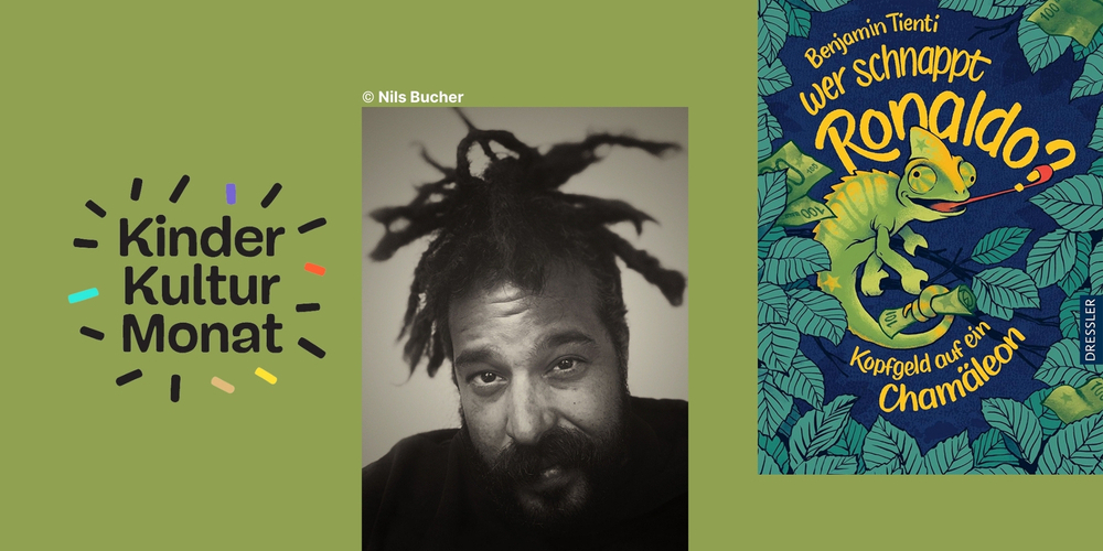 Tickets Wer schnappt Ronaldo? Kopfgeld auf ein Chamäleon, Kinderlesung mit Benjamin Tienti in Berlin
