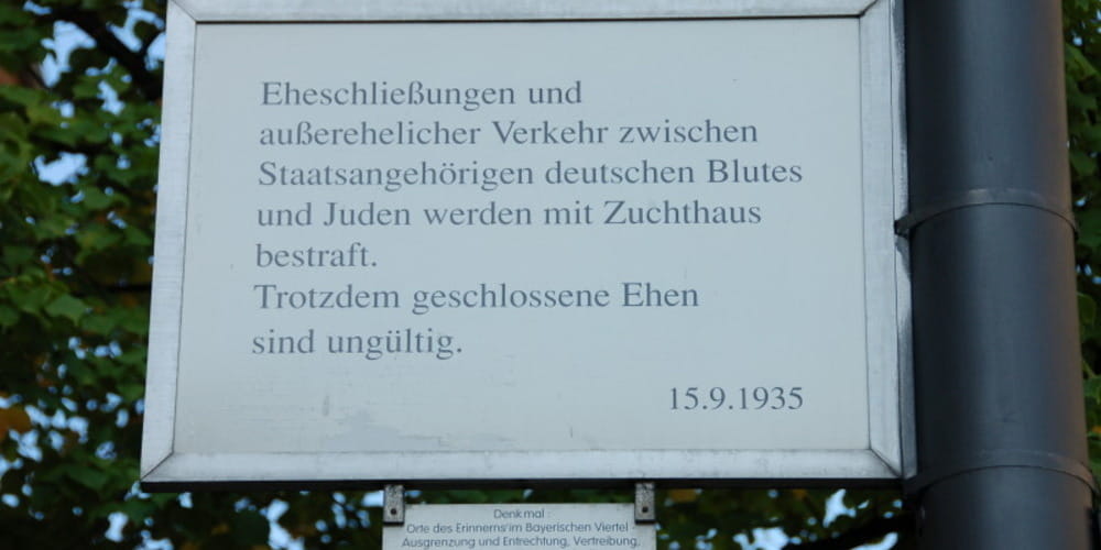 Tickets Denkmal »Orte des Erinnerns« im Bayerischen Viertel in Berlin-Schöneberg,  in Berlin